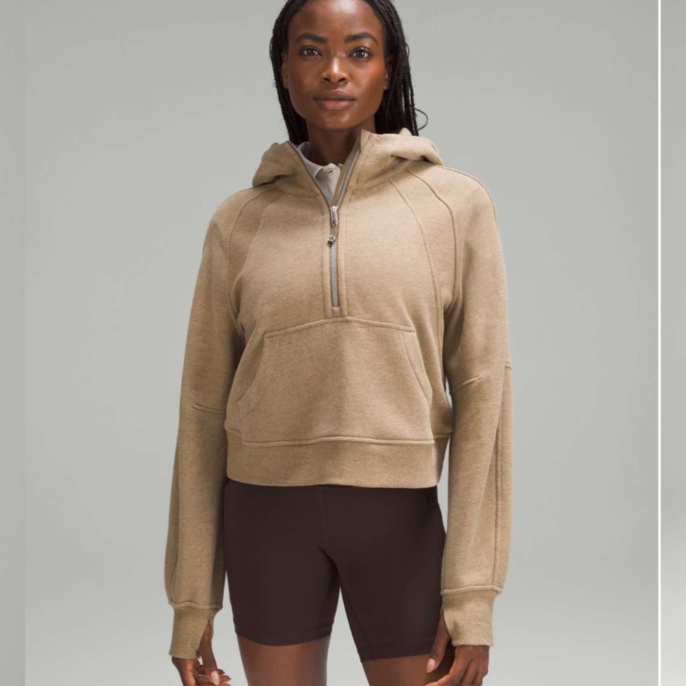 lululemon athletica Tan Hoodie